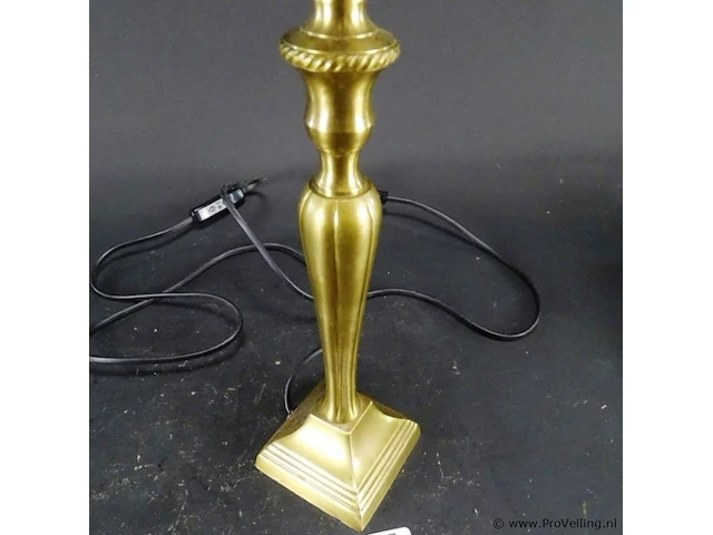 Brons/messing lampvoet - afbeelding 3 van  5