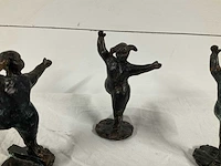 Bronzen beeld (3x) - afbeelding 3 van  6