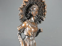 Bronzen beeld dame - afbeelding 3 van  5