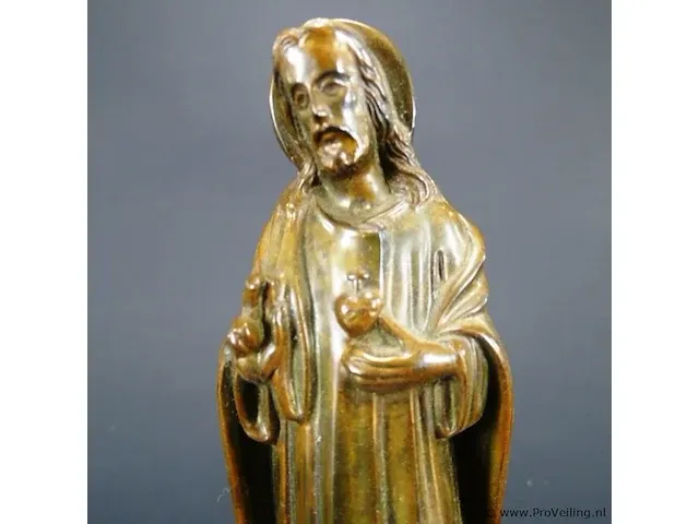 Bronzen beeld heiland - afbeelding 3 van  5