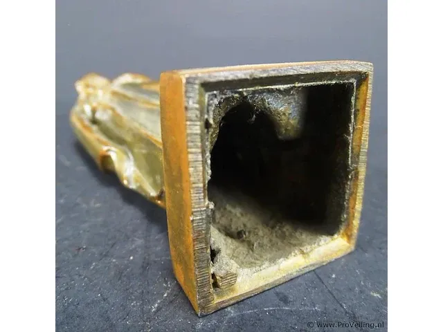 Bronzen beeld heiland - afbeelding 5 van  5