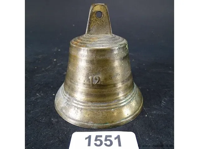 Bronzen bel nr. 12 - afbeelding 1 van  5