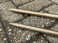 Bronzen betonbeitel - 50 cm (2x) - afbeelding 4 van  4