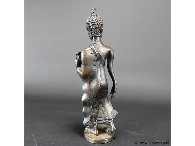 Bronzen boeddha - afbeelding 4 van  5