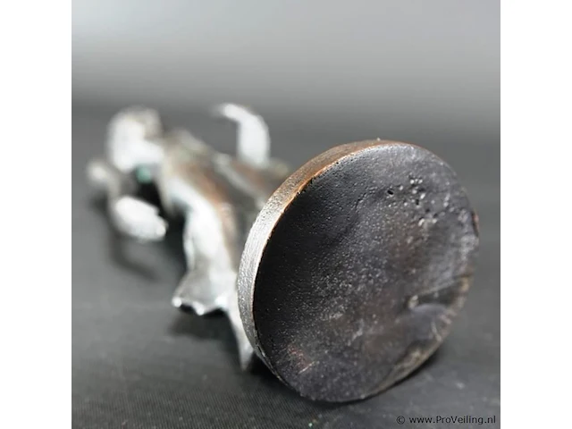 Bronzen boeddha - afbeelding 5 van  5