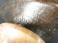 Bronzen buste op marmeren basement - afbeelding 4 van  5