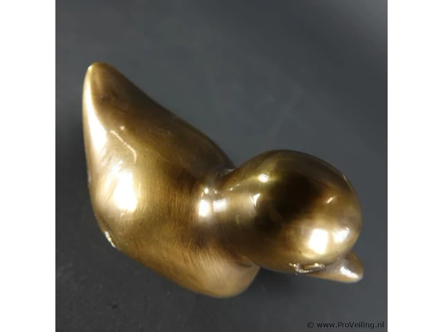 Bronzen eend - afbeelding 4 van  5
