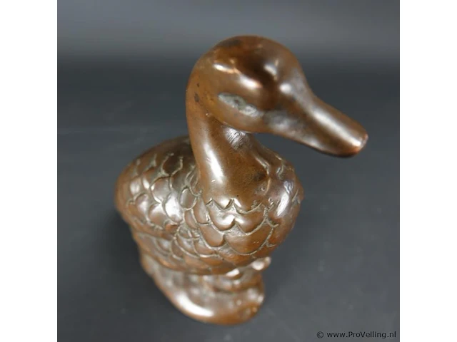 Bronzen eend - afbeelding 4 van  5