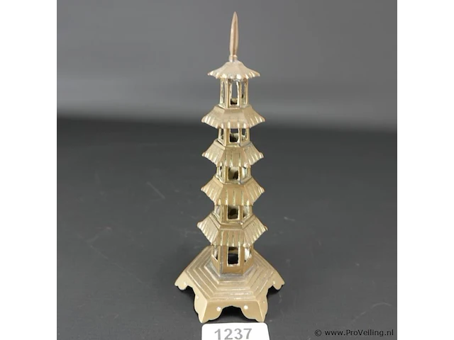 Bronzen pagode - afbeelding 2 van  5