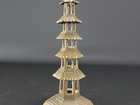 Bronzen pagode - afbeelding 1 van  5