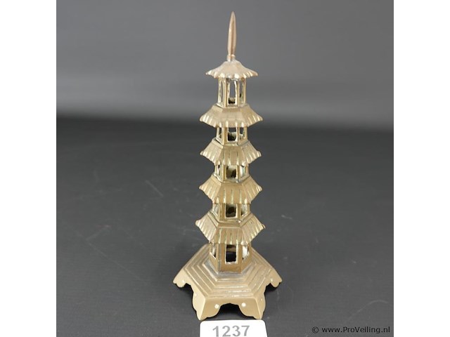 Bronzen pagode - afbeelding 2 van  5
