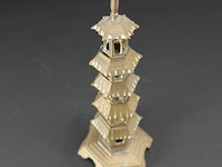 Bronzen pagode - afbeelding 3 van  5