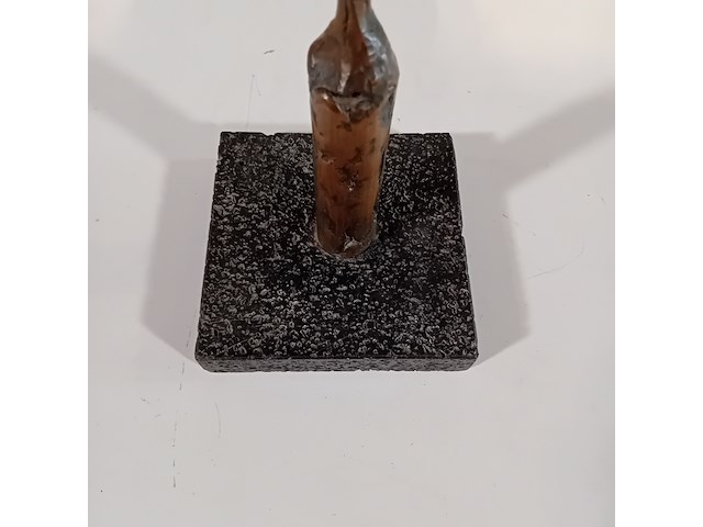 Bronzen sculptuur, r. van der gugten, bescherming - afbeelding 3 van  7