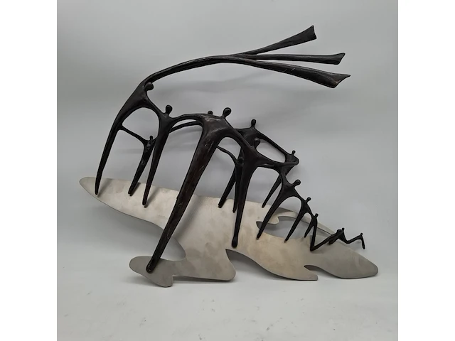 Bronzen sculptuur - afbeelding 1 van  5