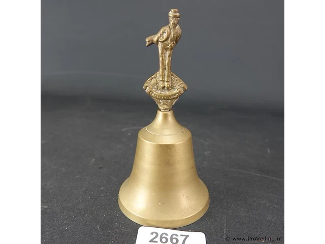 Bronzen tafelbel - afbeelding 1 van  5
