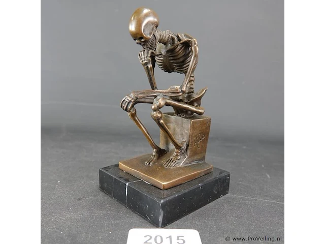 Bronzen "te lang denken is ook niet goed" - afbeelding 1 van  5