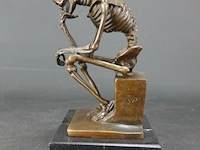 Bronzen "te lang denken is ook niet goed" - afbeelding 2 van  5