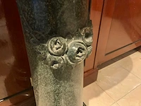Bronzen wilhelmina buste op sokkel - afbeelding 10 van  10