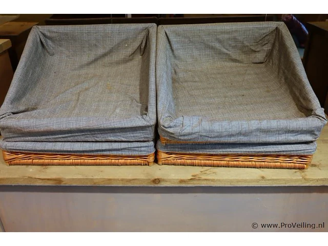 Broodmanden - 48x48x18cm - 4 stuks - afbeelding 1 van  2
