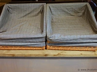 Broodmanden - 48x48x18cm - 4 stuks - afbeelding 1 van  2