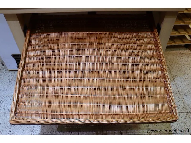 Broodstelling v.v. 2 broodmanden - 100x80x102cm - afbeelding 2 van  3