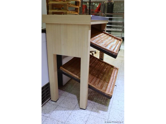 Broodstelling v.v. 2 broodmanden - 100x80x102cm - afbeelding 3 van  3