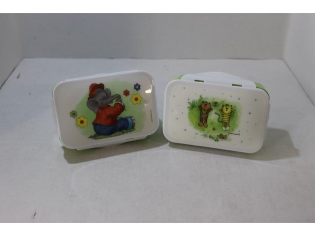 Broodtrommel in de mix geleverd 5 stuks - afbeelding 4 van  5