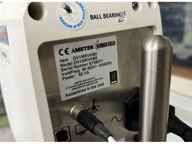 Brookfield ametek dv-1 viscositeitsmeter - afbeelding 6 van  8
