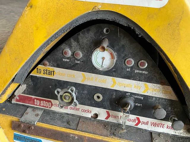 Broomwade-belge hydrovane 180gt luchtcompressor - afbeelding 9 van  23