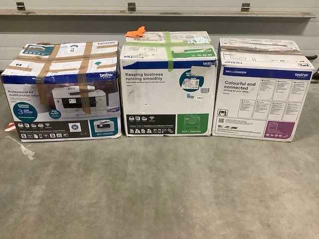 Brother - printer (3x) - afbeelding 1 van  7