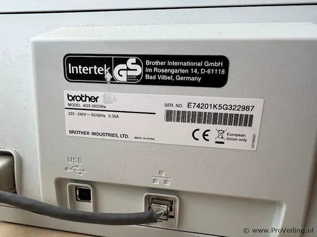 Brother ads-2600we printer - afbeelding 2 van  2