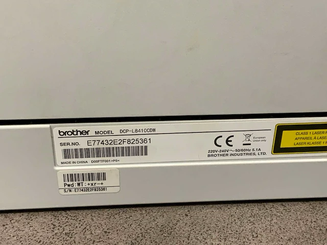 Brother dcp-l841ocdw printer & scanner - afbeelding 9 van  12