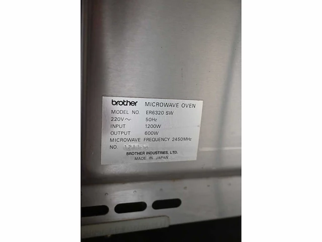Brother er6320sw magnetron - afbeelding 4 van  4