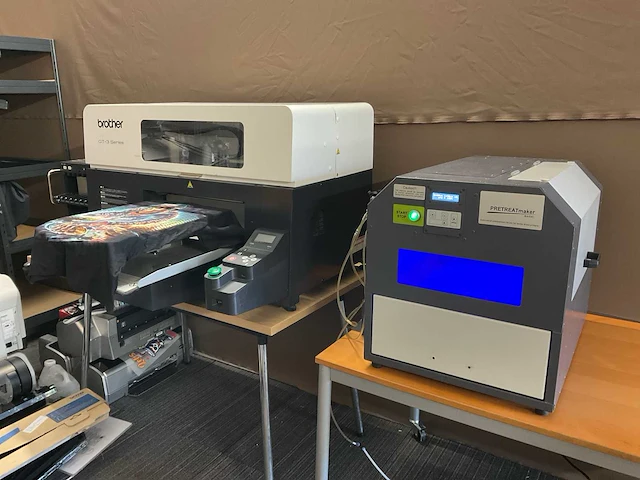 Brother gt-3 series textielprinter dtg + pretreater - afbeelding 1 van  25