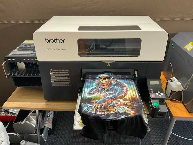 Brother gt-3 series textielprinter dtg + pretreater - afbeelding 19 van  25