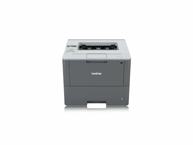 Brother hl-l6250dn netwerk laserprinter 46 ppm 256 mb interne duplexunit lcd display zwart - afbeelding 1 van  5