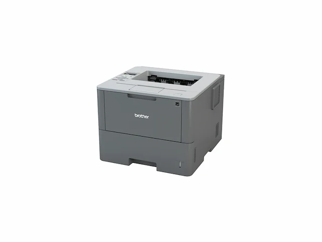 Brother hl-l6250dn netwerk laserprinter 46 ppm 256 mb interne duplexunit lcd display zwart - afbeelding 3 van  5