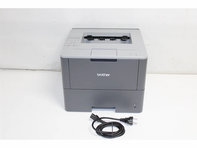 Brother hl-l6250dn netwerk laserprinter 46 ppm 256 mb interne duplexunit lcd display zwart - afbeelding 5 van  5