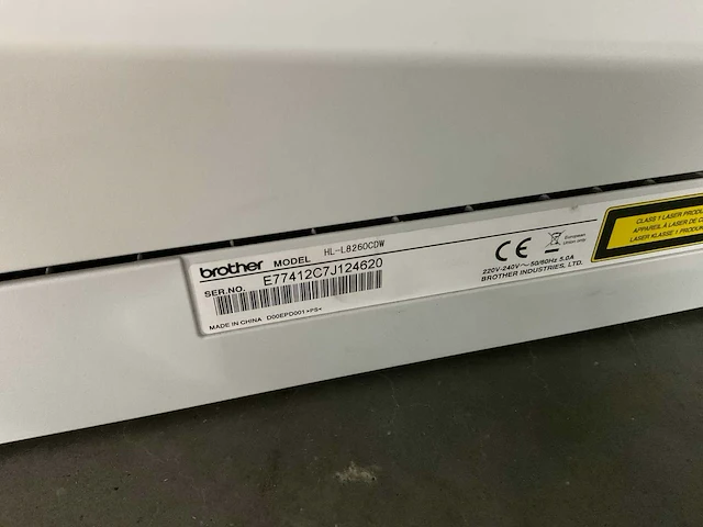 Brother hl-l8260cdw printer - afbeelding 4 van  6