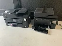Brother / hp laserprinter (2x) - afbeelding 1 van  4