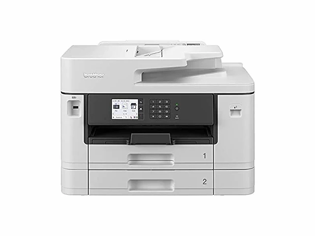 Brother mfc-j5740dw all-in-one a3 inkjetprinter wit - afbeelding 2 van  6