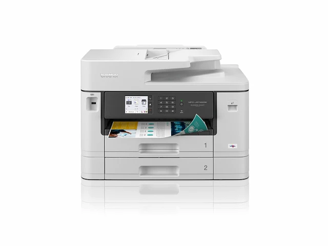 Brother mfc-j5740dw all-in-one a3 inkjetprinter wit - afbeelding 3 van  6