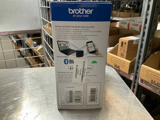 Brother p-touch cube plus portable labelprinter - afbeelding 2 van  3