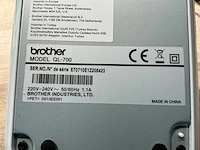 Brother ql-700 labelprinter - afbeelding 5 van  5