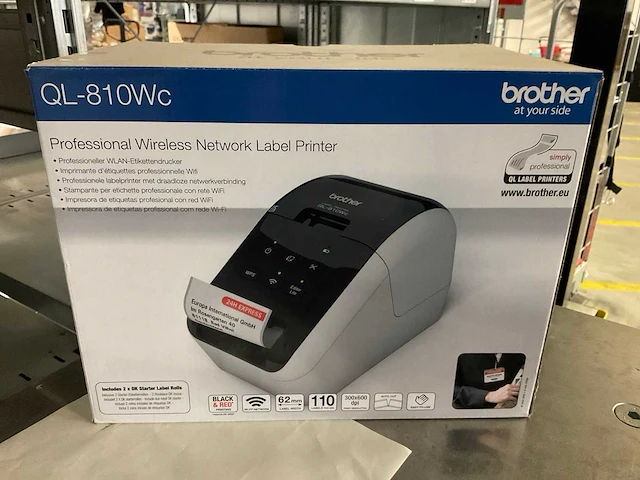 Brother ql-810wc labelprinter - afbeelding 1 van  2