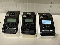 Brother ql-820nwb label printers (3x) - afbeelding 3 van  3