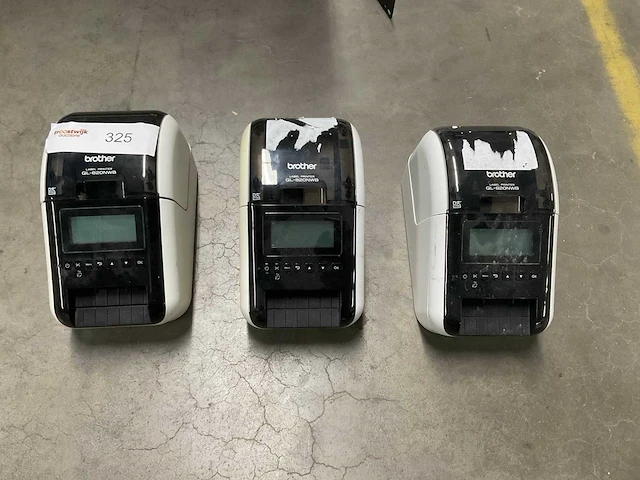 Brother ql-820nwb labelprinter (3x) - afbeelding 1 van  7