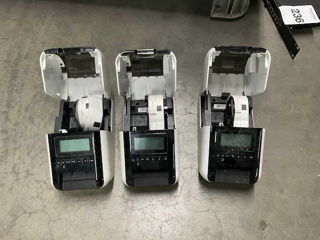 Brother ql-820nwb labelprinter (3x) - afbeelding 6 van  7