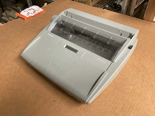 Brother sx-4000 electronic typewriter - afbeelding 2 van  6