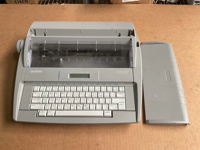 Brother sx-4000 electronic typewriter - afbeelding 3 van  6